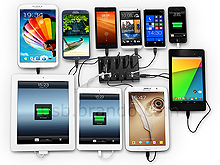 10-Port USB Charging Station