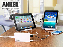 Anker 25W 5-Port USB Family-Sized Desktop Charger