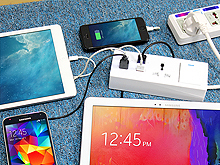 4-Hub USB Output Super Power Wall Travel Charger