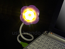 USB Flower Aroma Diffuser with Light