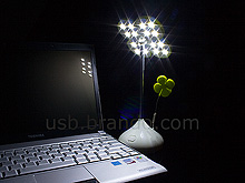 USB Lucky Flower Light with Memo Clip