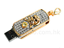 USB Jewel Thumb Drive (Skeleton)