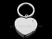 USB Heart Keychain Flash Drive