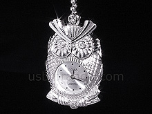 USB Jewel Owl Watch Necklace Flash Drive