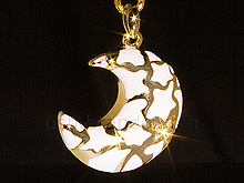 USB Jewel Moon Necklace Flash Drive