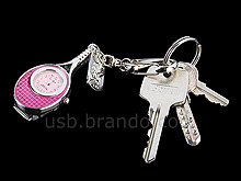 USB Tennis Racket Keychain Flash Drive