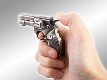 USB Metallic Police Revolver Gun Flash Drive