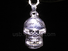 USB Skull Necklace Flash Drive