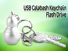 USB Calabash Keychain Flash Drive