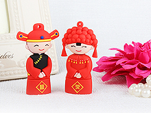 USB Chinese Wedding Lover Flash Drive