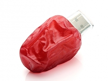 USB Red Date Flash Drive