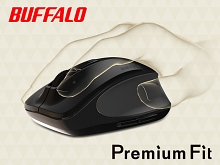 Buffalo Premium Fit USB Silent Mouse
