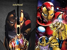 infoThink Iron Man Series USB Gaming Mouse