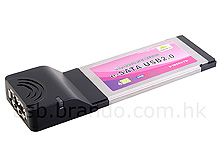 eSATA + USB 2.0 Express Card Adapter