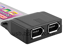 UNITEK Firewire 1394A ExpressCard/34mm