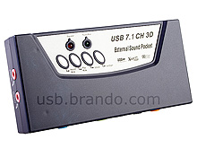 USB 7.1 Audio 8 Channel Sound Box with Optical I/O