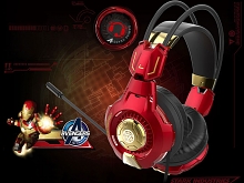 E-BLUE EHS968 MARVEL IRON MAN 3 Edition Gaming Headset