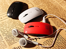 USB Mini Mouse MP3 Player