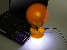 USB Flower Fan with Light