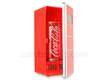 USB Fridge-Shaped Cooler and Warmer with Clock
