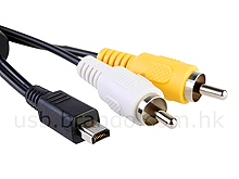 14 Pin Fujifilm to AV Camera Cable