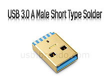 USB 3.0 A Male Short Type Solder