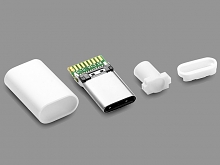 USB 3.1 Type C Male Shell - 3.1 version (4pcs Standard)