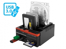 USB 3.0 Triple SATA/IDE HDD Multi-Function Dock