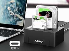 Type-C Dual SATA HDD Duplicator Dock