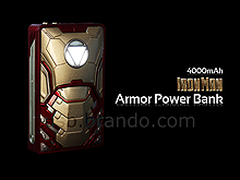 Iron Man Armor Power Bank 4,000mAh