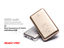 Magic-Pro ProMini X9 External Battery Charger (9,000mAh)