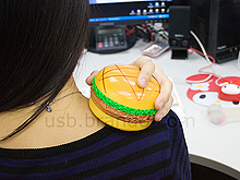 USB Burger Hand Warmer and Massager