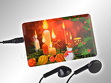 USB X\'mas Seriers Flash Card MP3 Player