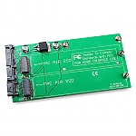 Dual Card slot Apple MacBook Air SSD convert to SATA 22p Raid Converter Adapter