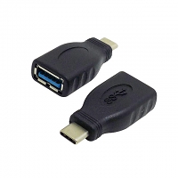 USB 3.1 Type-C Male to USB 3.0 A Female OTG Adapter