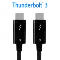 Thunderbolt 3 USB-C USB 3.1 Male to Thunderbolt 3 Male Cable (40Gbps)