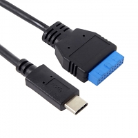 Type-C Male to USB 3.0 20-Pin Header Male Cable
