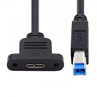 USB 3.0 micro B Female to USB 3.0 Type-B Male Cable