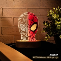 infoThink Spider-Man USB Acrylic Light