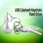 USB Calabash Keychain Flash Drive