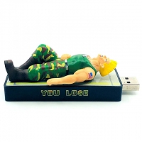 Street Fighter You Lose USB Flash Drive - Guile