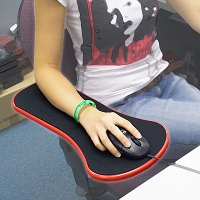 mouse pad for chair arm