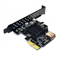 USB 3.1 Front Type-E Expansion Card USB 3.0 PCIe x 2 Adapter