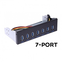 7-Port USB 3.0 Hub 5.25