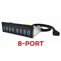 8-Port USB 3.0 Hub 5.25
