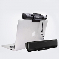 USB Clip-On Screen-Top Speaker