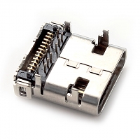 USB 3.1 Type C Female SMD Connector Four Pins