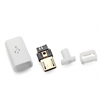 micro USB Male Shell (4pcs Standard) - White