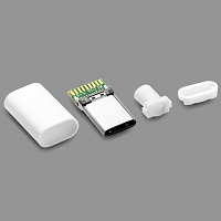 USB 3.1 Type C Male Shell - 3.1 version (4pcs Standard)