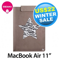 Ozaki O! Macworm Star Pouch for MacBook Air 11